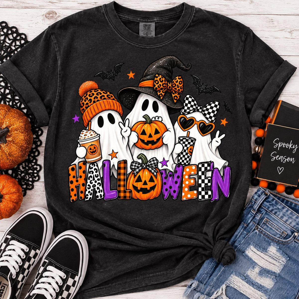 Halloween Ghost T-Shirt