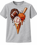 Ice Cream Baseball T-Shirt