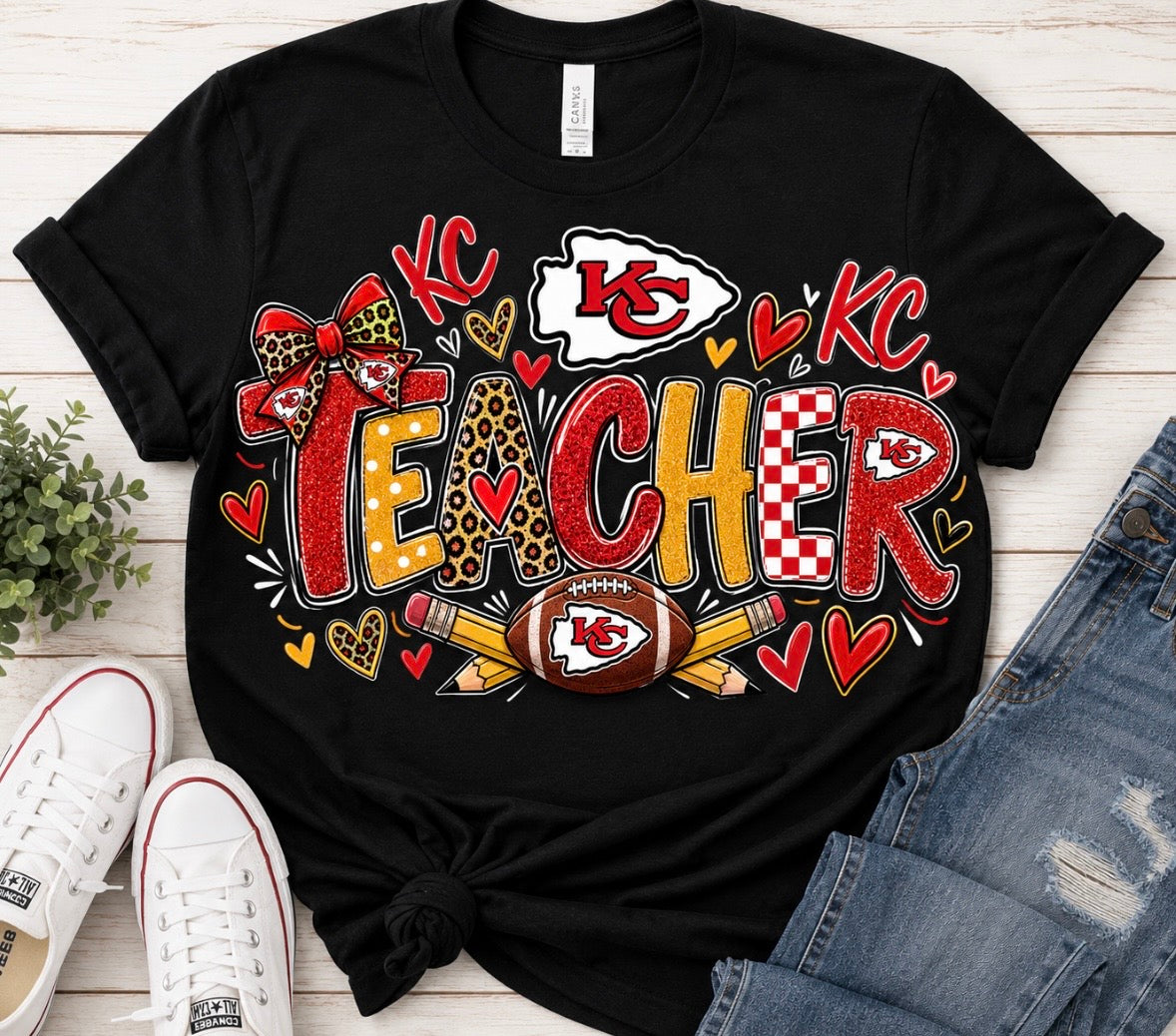 Chiefs Teacher T-Shirt