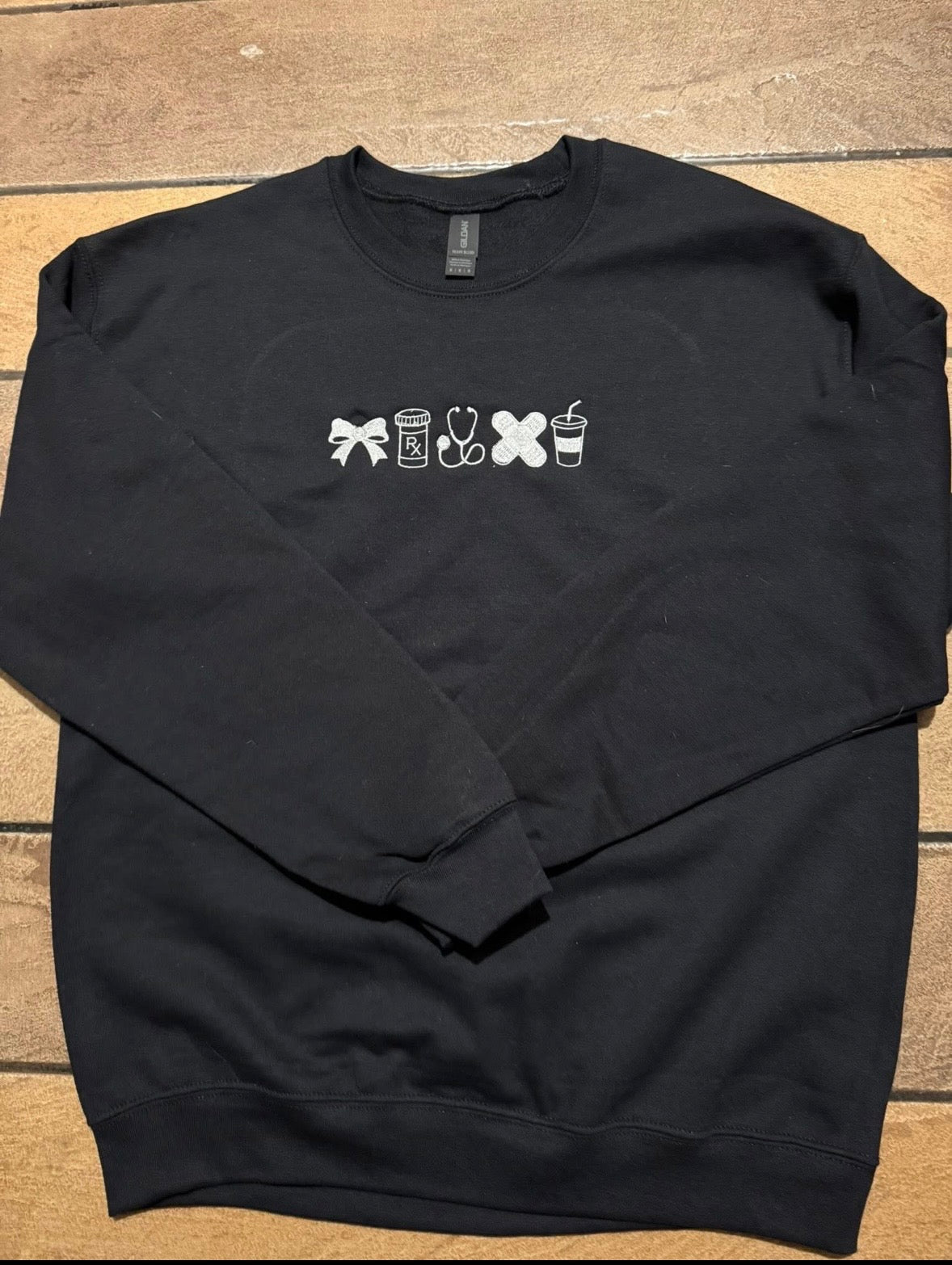 Embroidered Nurse Crew